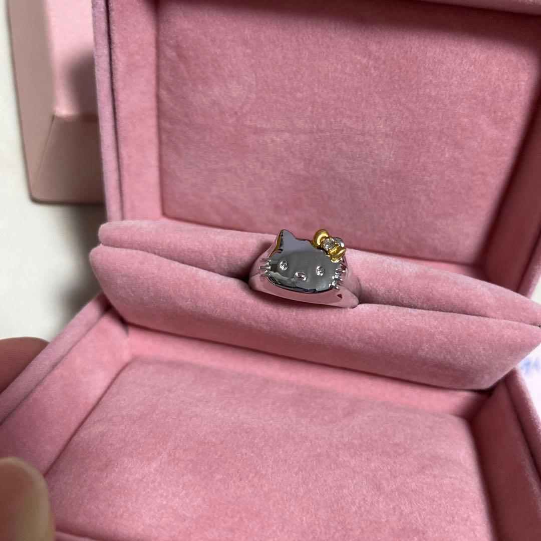 ハローキティ 予約限定 2000年記念公式リング 8号 - メルカリ