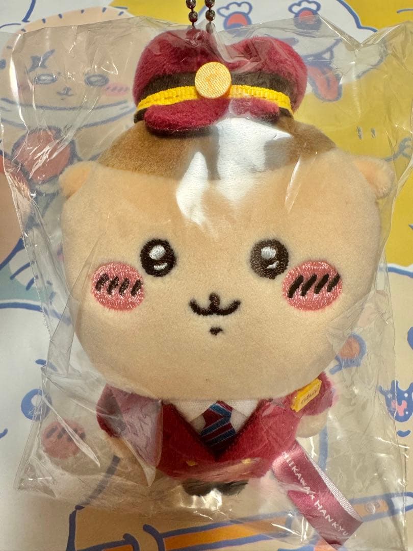 ちいかわ　阪急電車なマスコット　くりまんじゅう