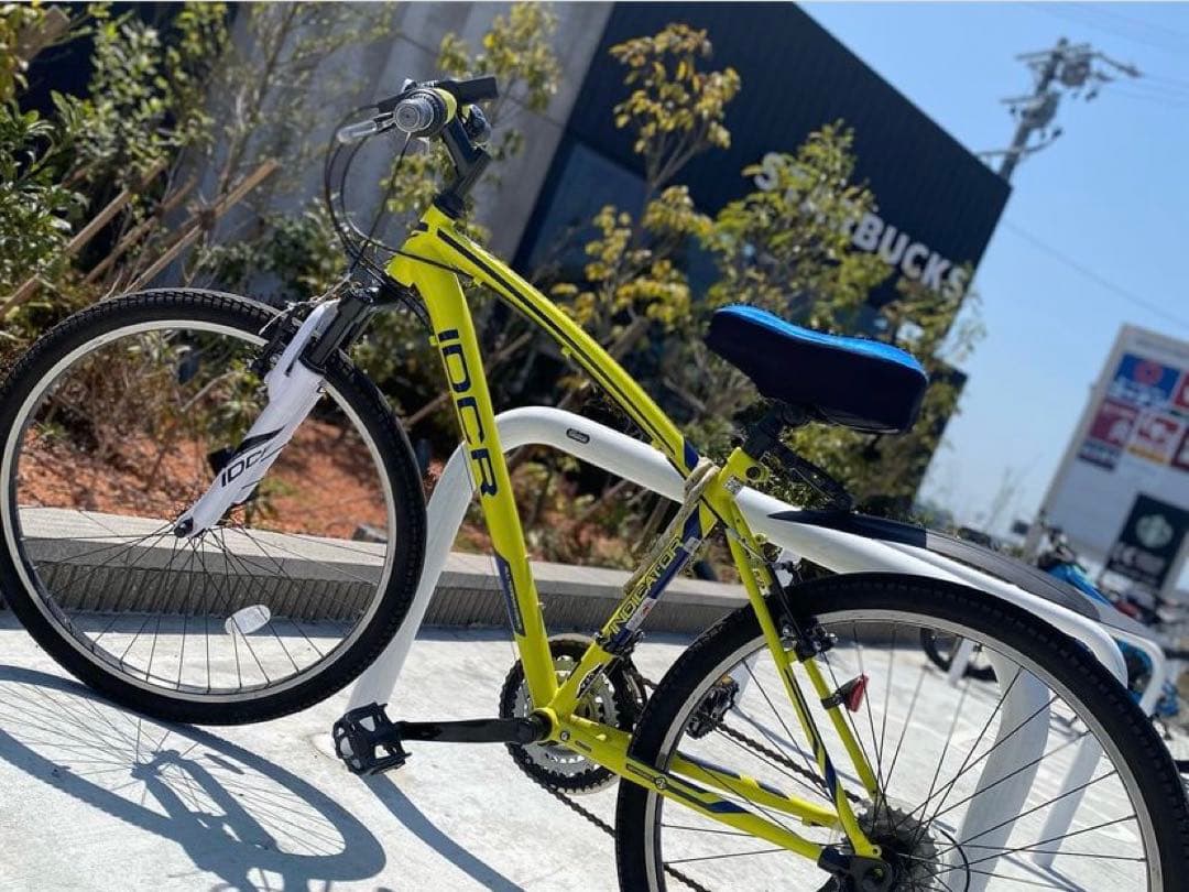 送料込み】マウンテンバイク 自転車 26インチ asahi インディケーター