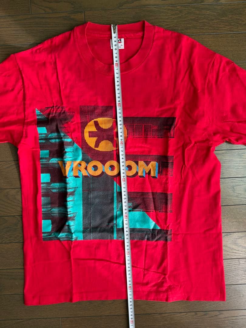 キングクリムゾンVROOOM ヴィンテージTシャツ Lサイズ レッド