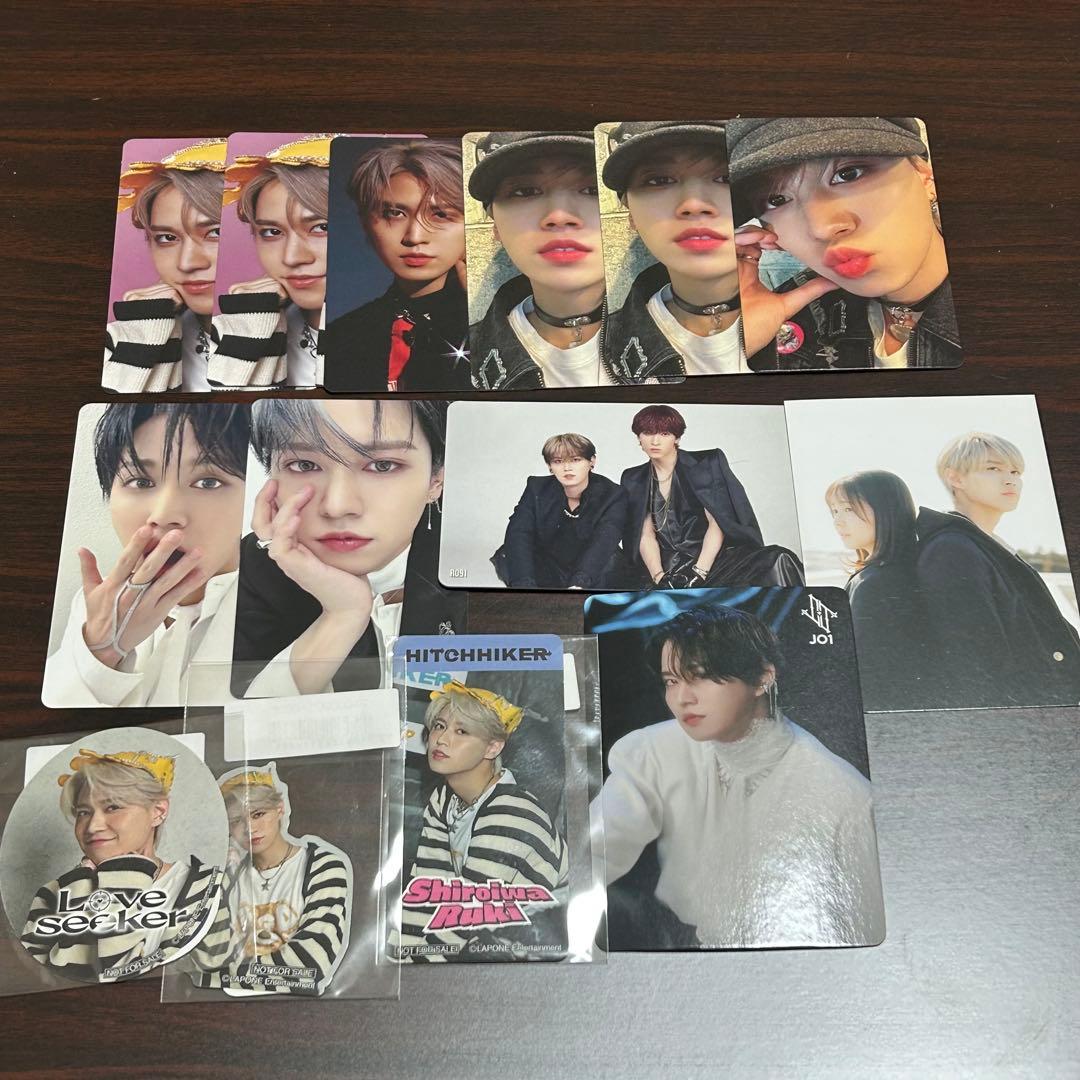 JO1 白岩瑠姫 トレカセット まとめ売り HITCHHIKER R091 - メルカリ