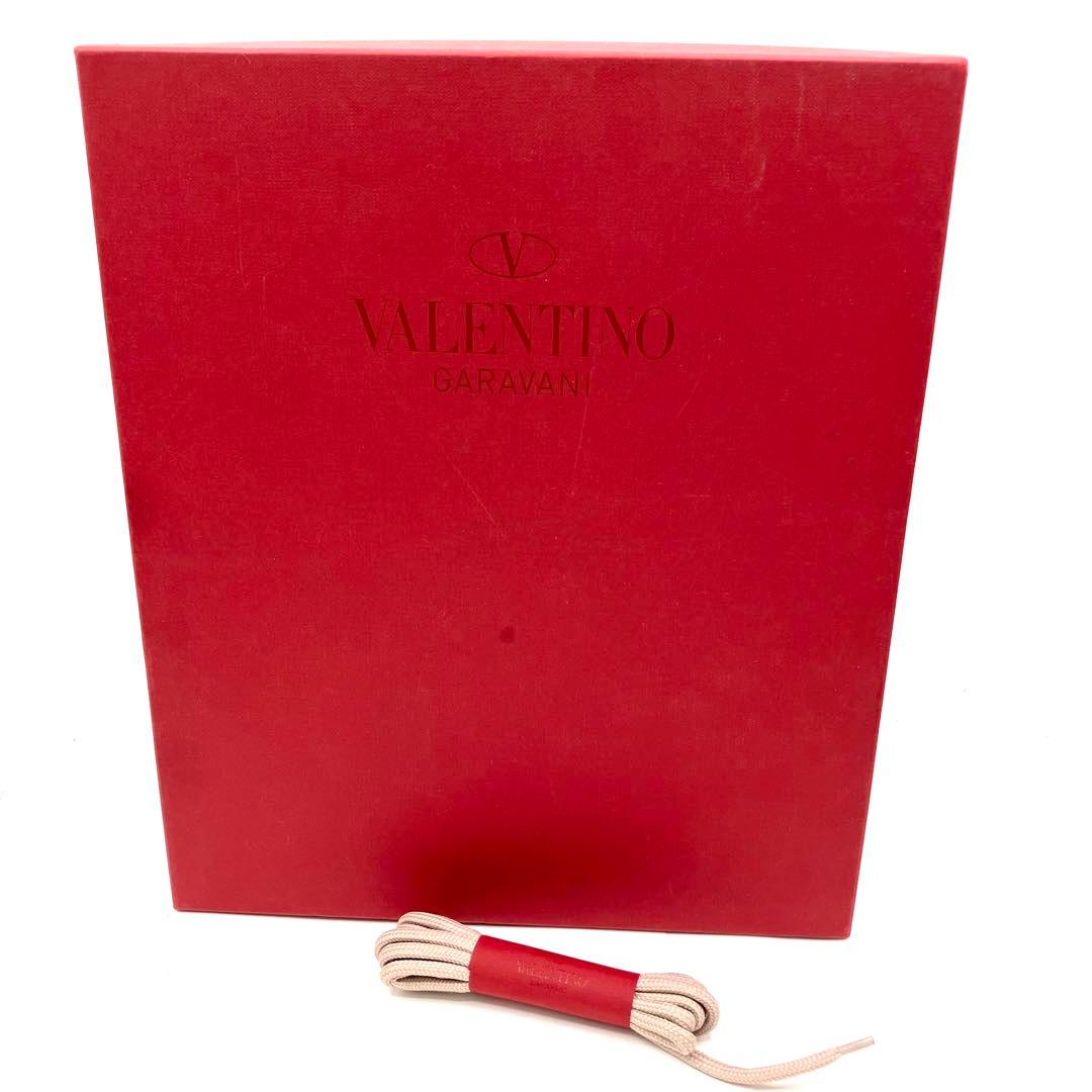 ヴァレンティノガラヴァーニ　スニーカー　24.5cm サイドロゴ メタリック