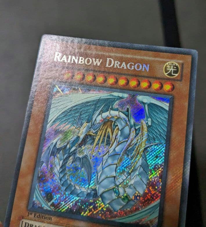 あいすです。英語版、究極宝玉神、レインボードラゴン、シク、シークレットレア