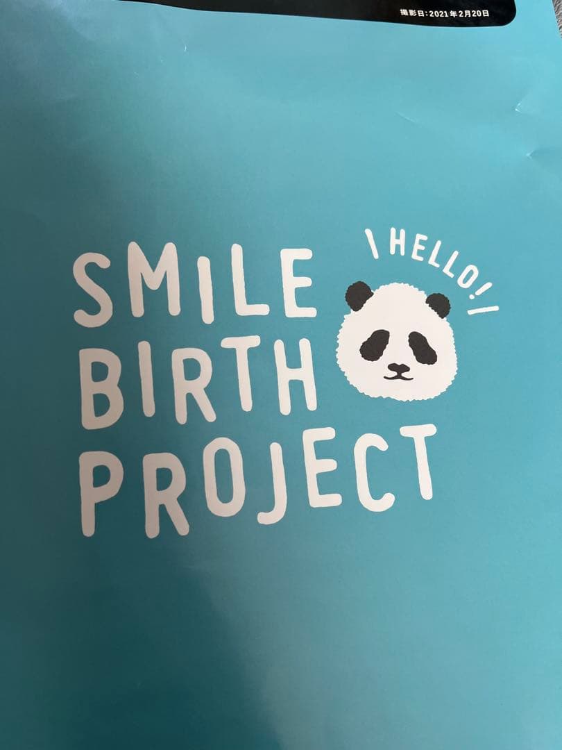 楓浜 アドベンチャーワールド 誕生記念ポスター72×51cm 白浜市配布