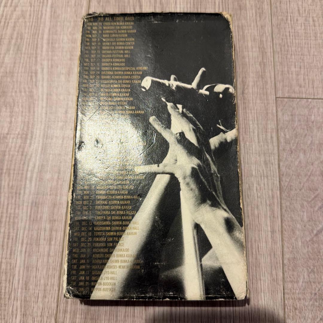 長渕剛 ハングリーツアー THE 4day ファンクラブ限定ビデオ 未DVD化