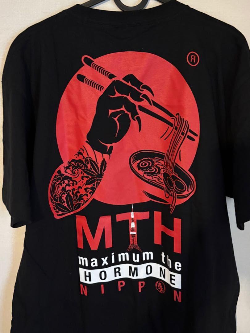 MAXIMUM THE HORMONE Tシャツ 黒