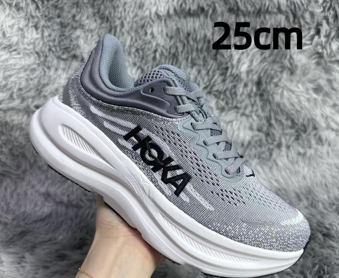 HOKA ONE ONE BONDI9 ボンダイ9スニーカー グレー25cm HOKA®公式サイト【ボンダイ 9|BONDI 9 197634745435 | メンズ】ホカ