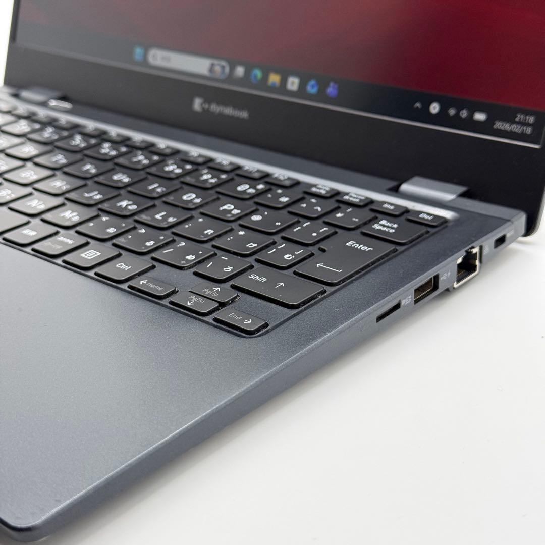 東芝 dynabook 11世代i5 16GB SSD256 小型軽量 高速静音 - メルカリ