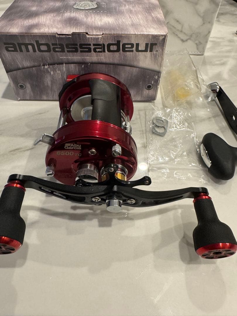 アブ6500 TC(トロフィーコレクション) レア 遠投カゴ釣り - メルカリ