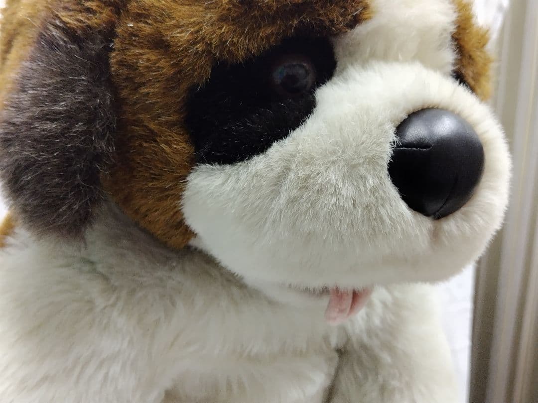 昭和レトロ ファーストぬいぐるみ セントバーナード - メルカリ