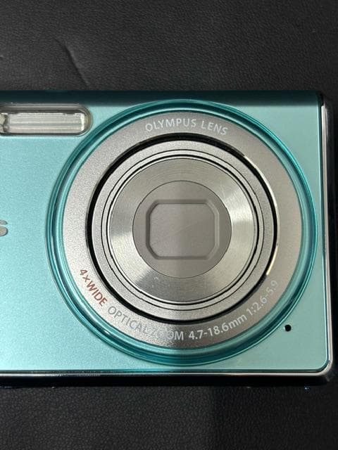 OLYMPUS FE デジタルカメラFE-4020 ライトブルー - メルカリ
