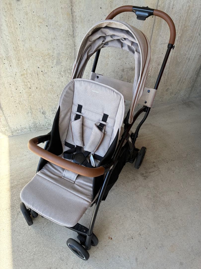 ⭐︎美品⭐︎KATOJI 2-Seater next ロイヤルベージュ ベビーカー