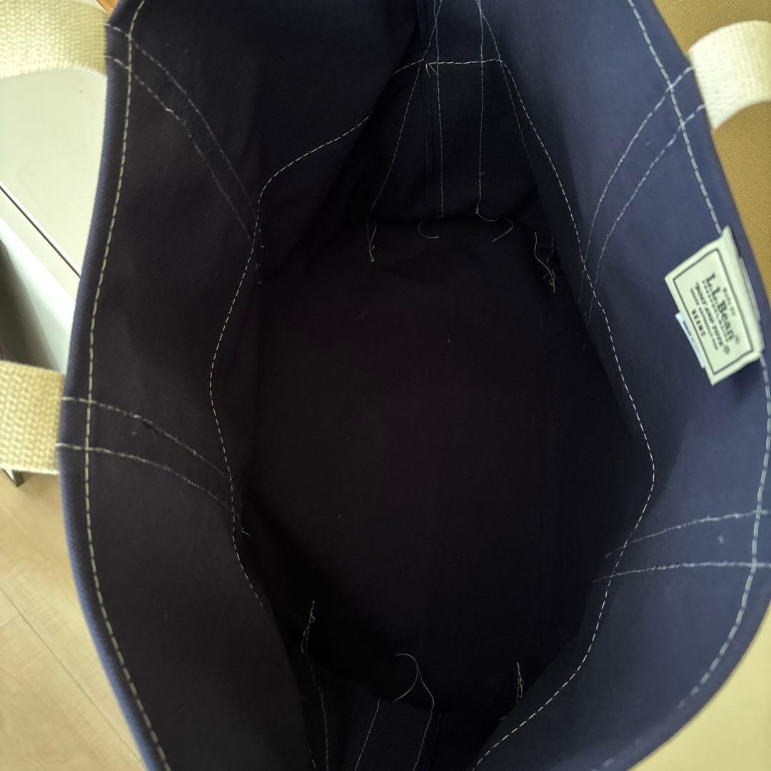 L.L.Bean BOAT AND TOTE トートバッグ ネイビー/レッド