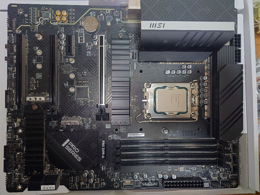 MSI PRO Z690-A DDR5　I9-12900KF　セット PRO Z690-A