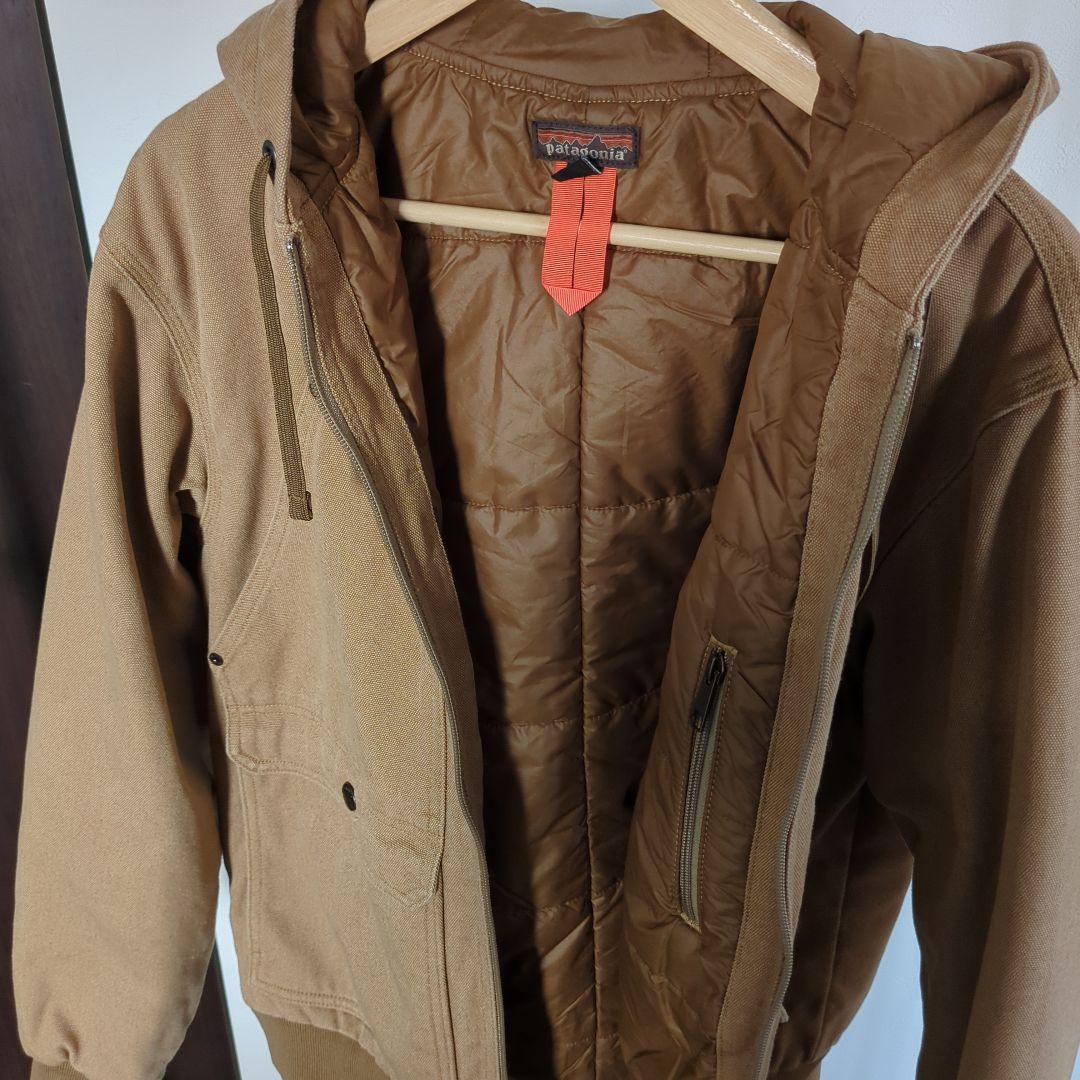 patagoniaメンズアイアンフォージフーデッドジャケット サイズM - メルカリ