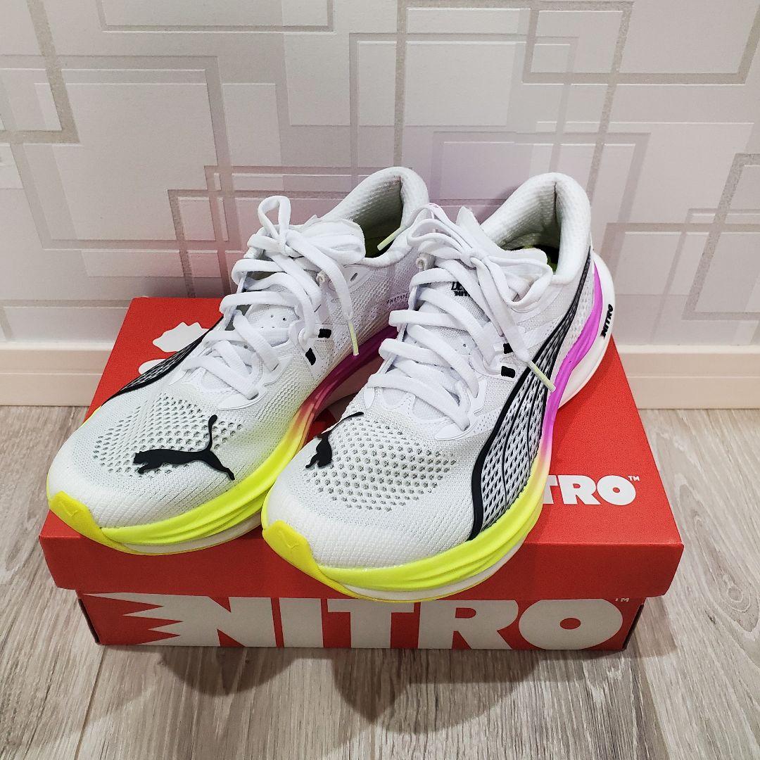 プーマ ウィメンズ ディヴィエイト ニトロ 3 EKIDEN 23.5cm