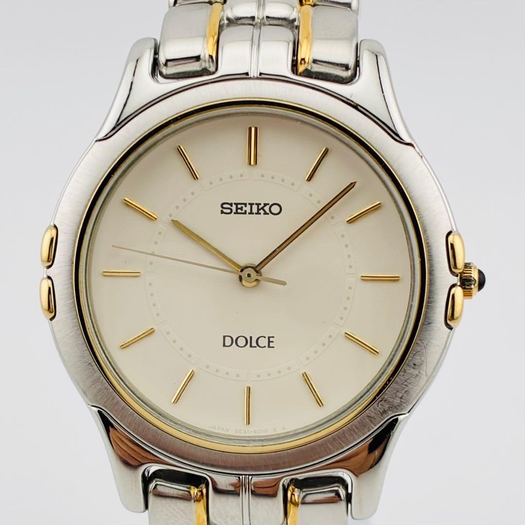 3257【美品 新品電池】SEIKO DOLCE 腕時計 セイコー ドルチェ - メルカリ