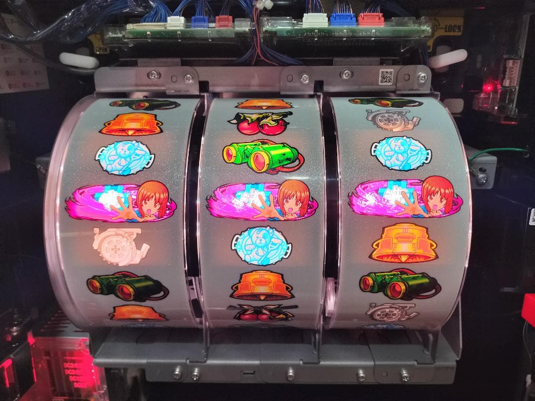 【パチスロ実機】 オリンピア★ガールズ＆パンツァーG【不要機付】