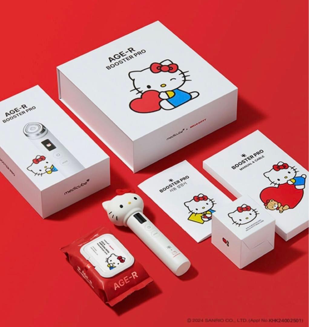 新品 メディキューブ ブースタープロ ハローキティ 美顔器 - メルカリ