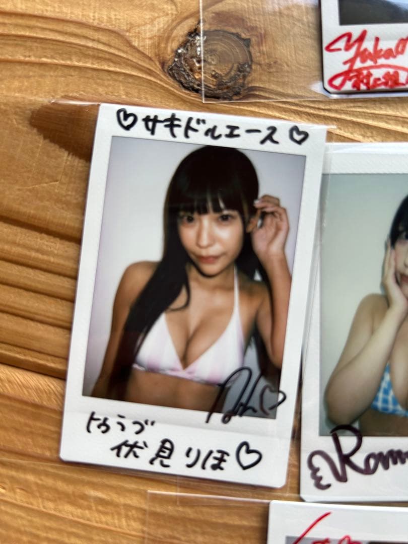 サキドルエース　サイン入りチェキ