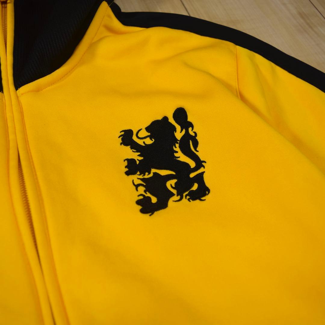 00s PUMA オランダ代表 トラックジャケット ジャージ イエロー 襟高