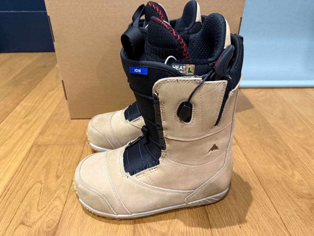 BURTON ION レザー　ブーツ 26.5cm ベージュ　新品