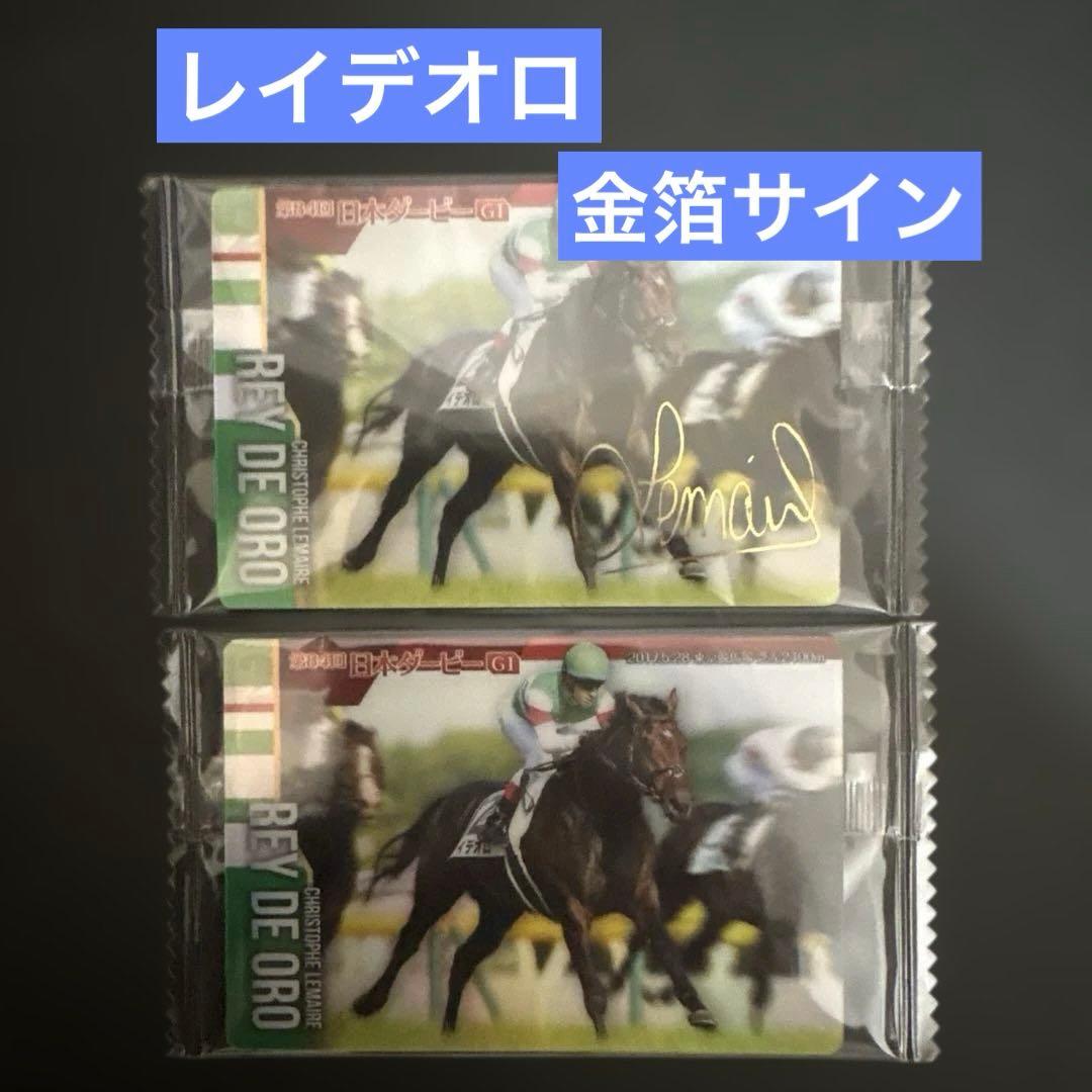 サラブレッドホースコレクション 第3R サイン レイデオロ ルメール