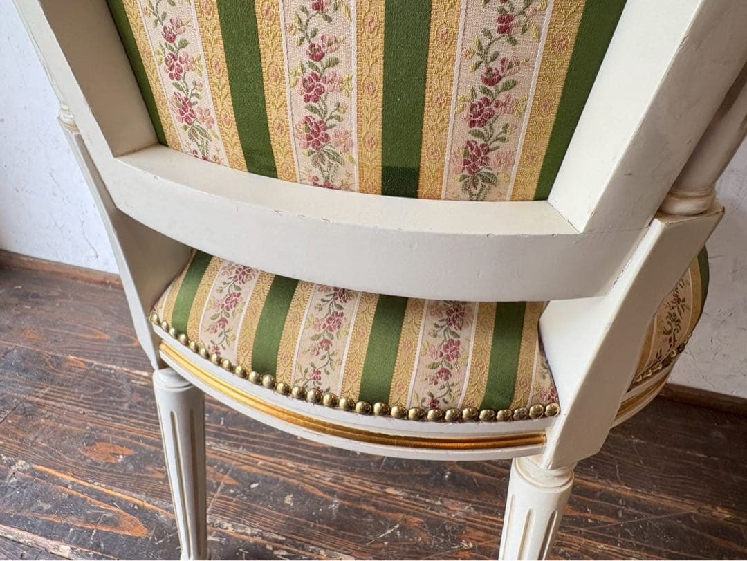 asdf様専用＊椅子 インテリア イギリス アンティーク チェアー 白家具