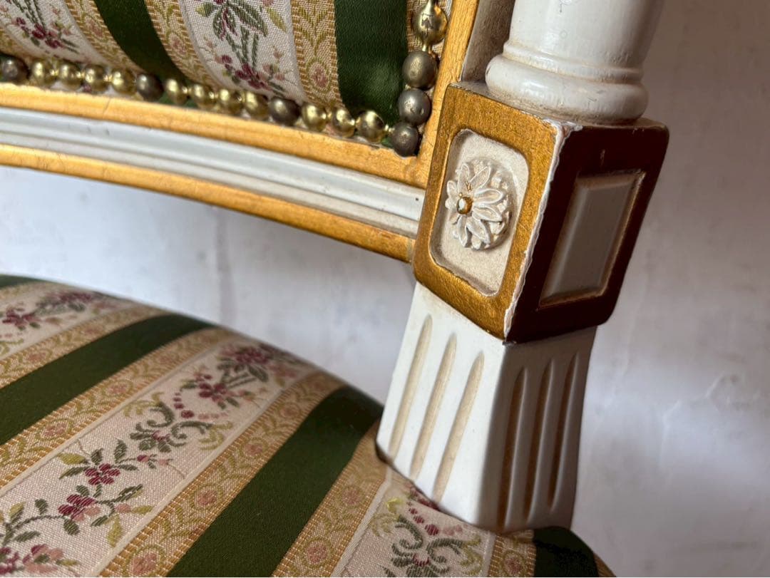 asdf様専用＊椅子 インテリア イギリス アンティーク チェアー 白家具