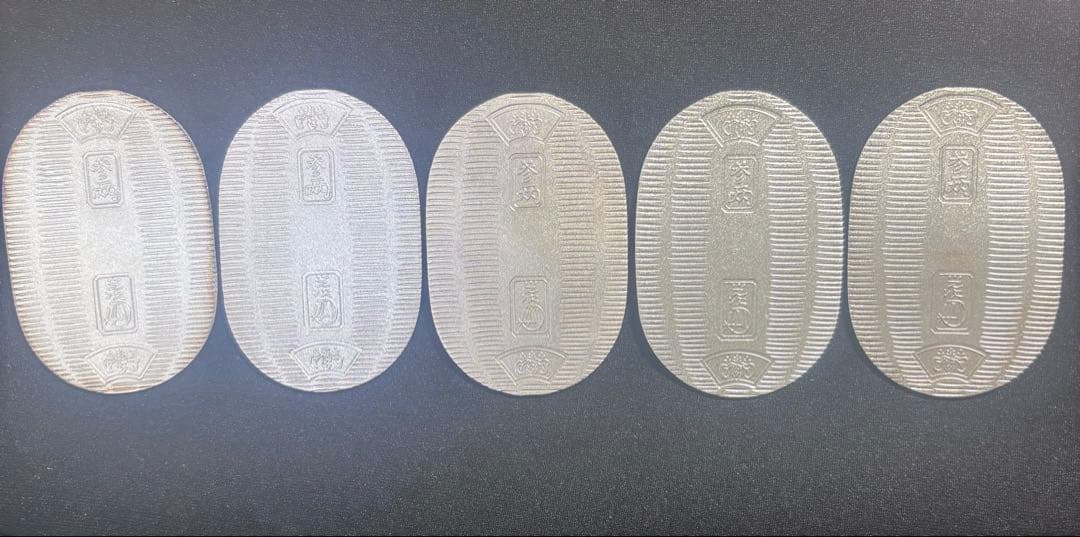 \"銀\"年初来高値更新中↗︎佐川急便 純銀 小判 誕生日おめでとう 101.29g