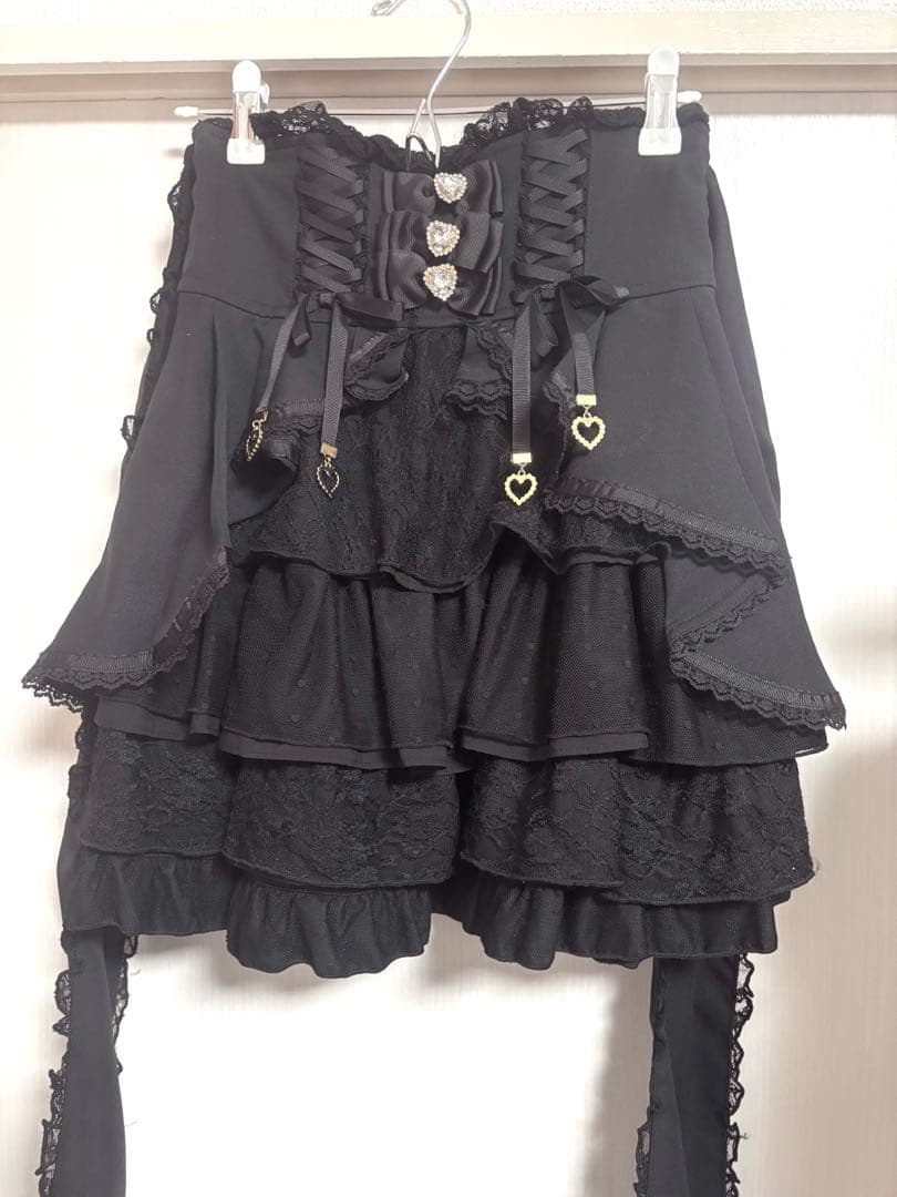 LIZLISA フロントカシュクールスカート