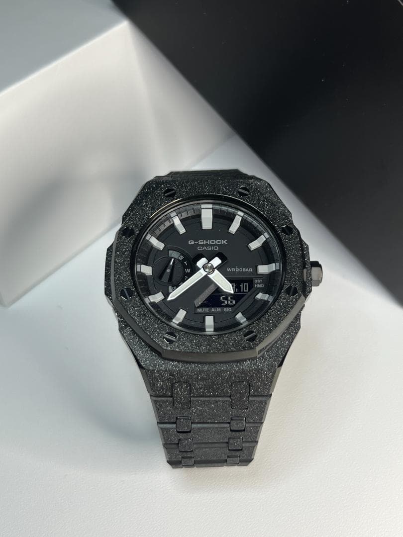 G-SHOCK GA2100 フロステッド加工 カシオーク カスタム パーツB