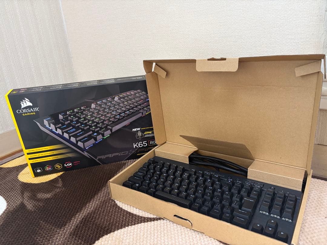 Corsair K65 銀軸 - メルカリ