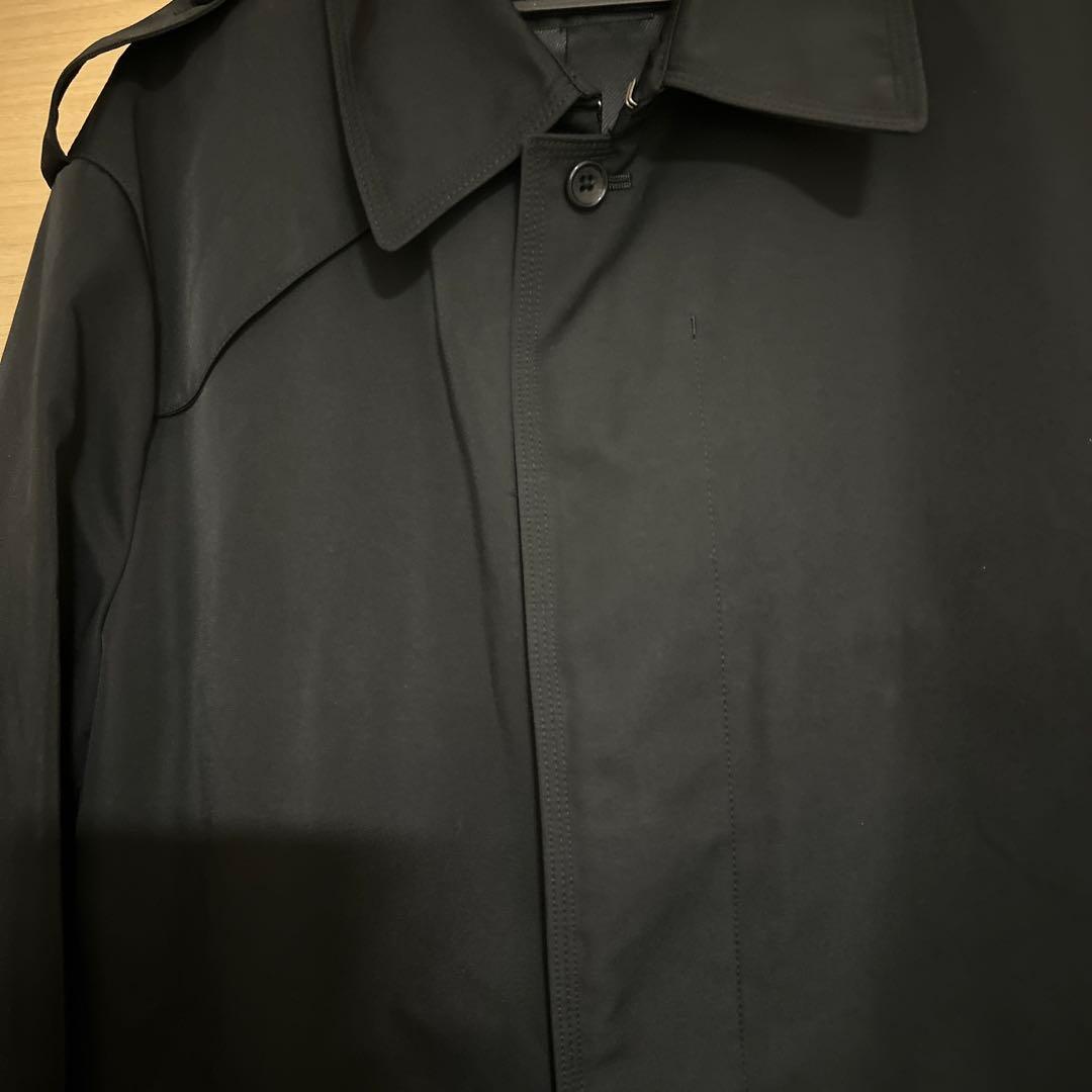 リーガルREGAL ブラック メンズステンカラーコート3L大きいサイズ