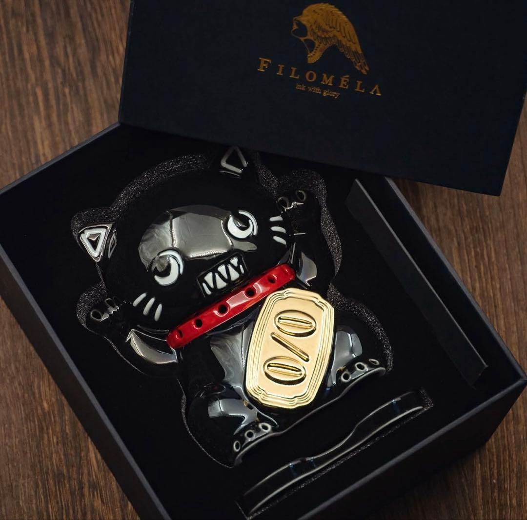 Neko Little 黒猫の香炉 0/0✕フィロメーラ neru design - メルカリ