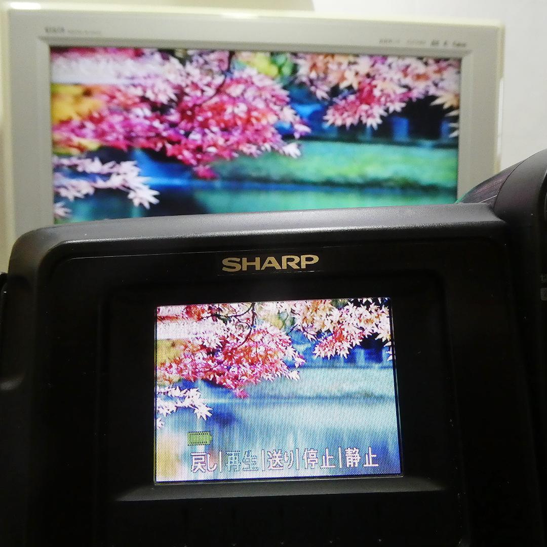 動作良好 Video8 シャープ VL- EL320 8ミリビデオカメラDVD化 - メルカリ