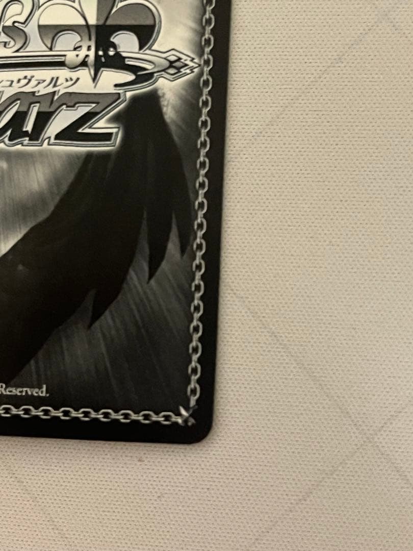 ws ヴァイスシュヴァルツ　酷薄の騎士王 セイバーオルタ SP サイン