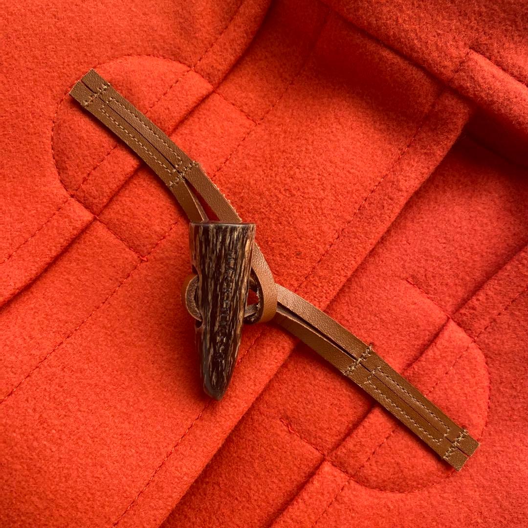 希少カラー/美品】マッキントッシュ HUMBIE ダッフルコート 4 オレンジ