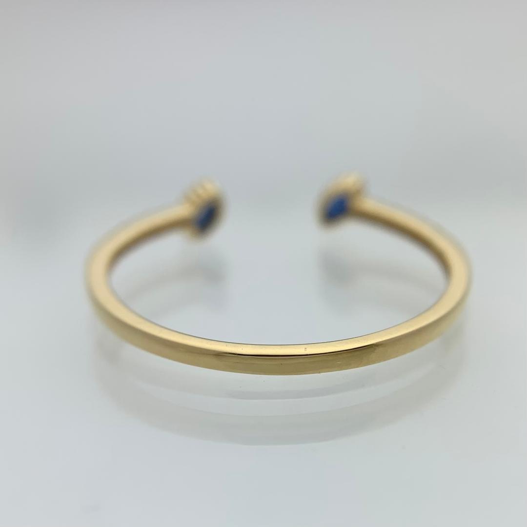 新品 サファイア ダイヤモンド リング 0.18ct K18