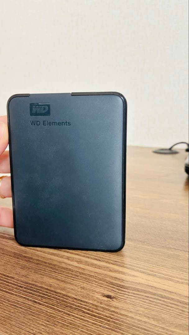 外付けハードディスク・ドライブ WD Elements Portable 1TB WD 1TB Elements Portable External Hard Drive - USB 3.0