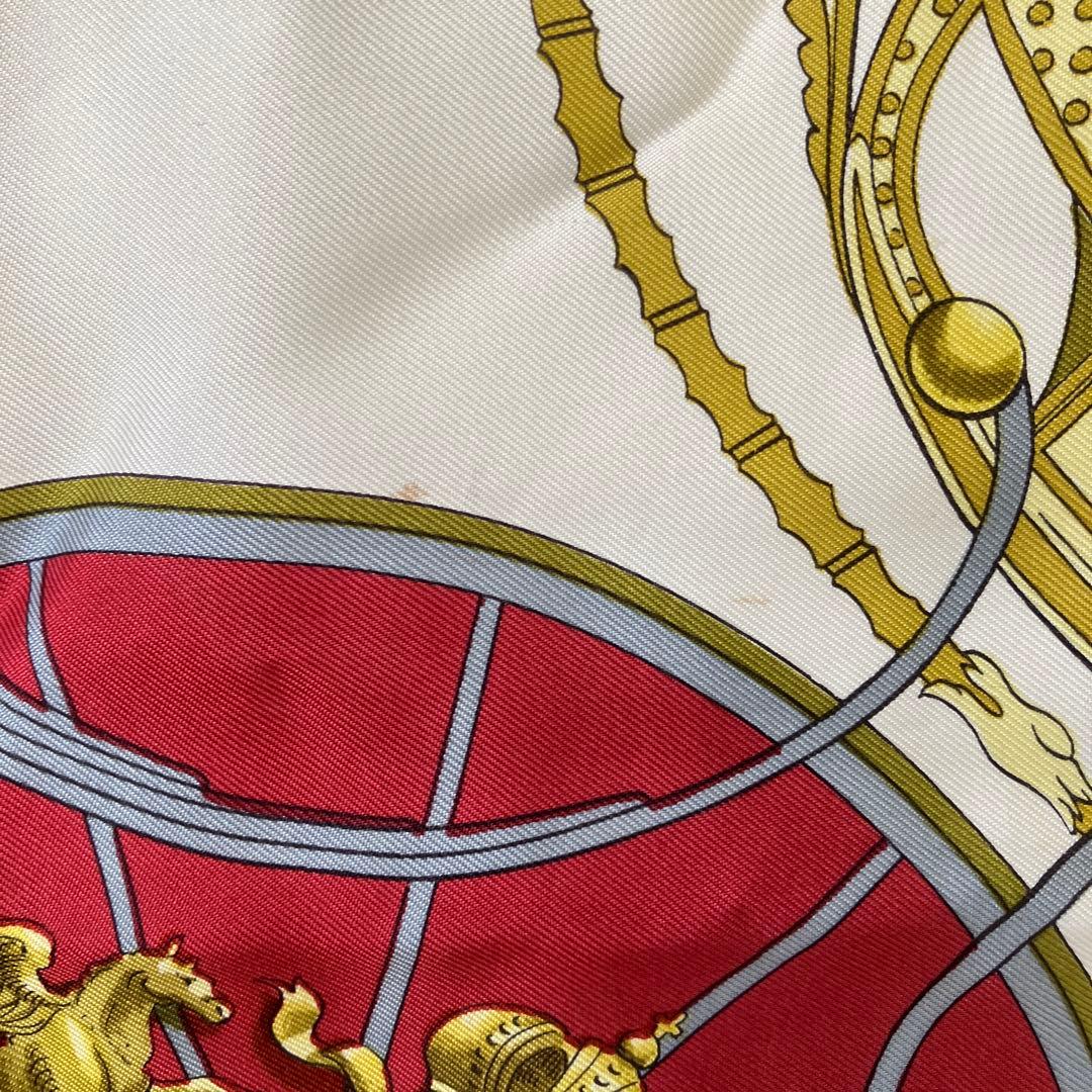 HERMES エルメス 大判スカーフ カレ90 スプリングス 5777