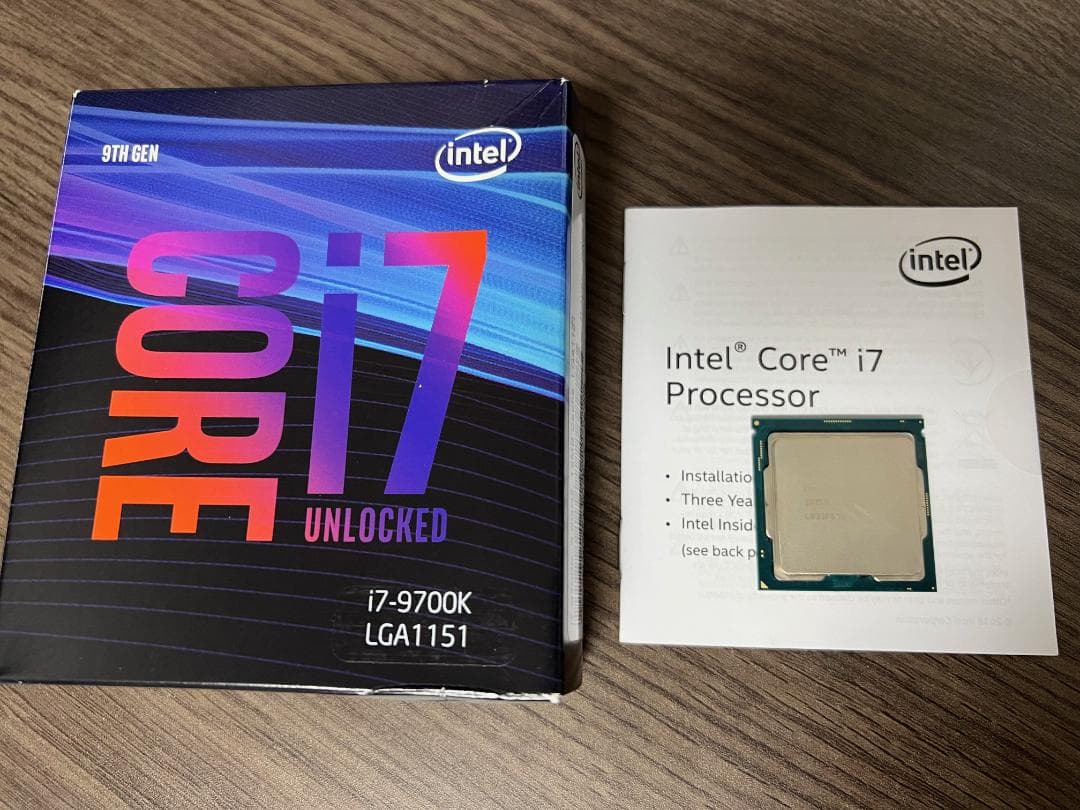 INTEL Corei7-9700K 【BOX】 Amazon.com: Intel Core i7-9700K Desktop Processor 8 Cores up to
