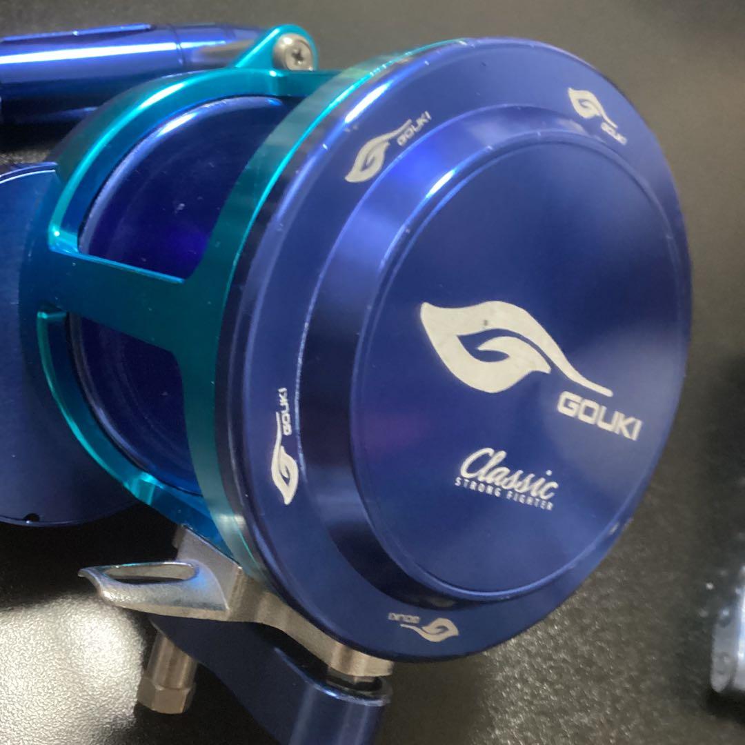 ストロングファイタークラシックGH剛樹モデル ブルー系コンビカラー