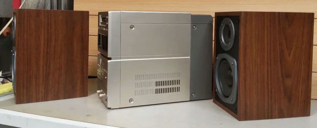 リペア済 CD/MD/FM/AM/AUX/OPT DENON リモコン付 - メルカリ