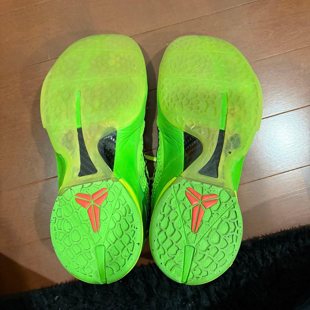 シューズ(男性用) Nike Kobe 6 Protro \"Grinch\"