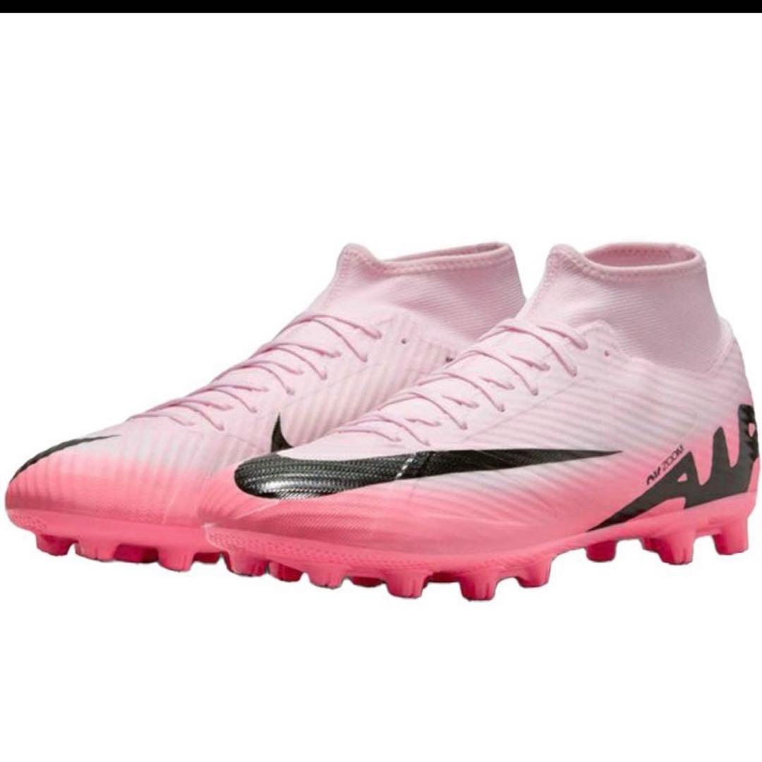 NIKE マーキュリアルスーパーフライ9 アカデミー ピンク HG 24センチ