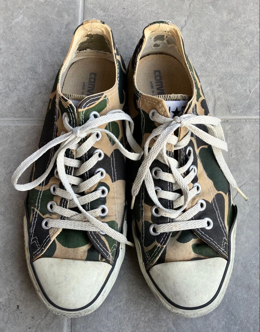 希少‼️CONVERSE 83カモUSA製　27.5cm CT70 ADDICT