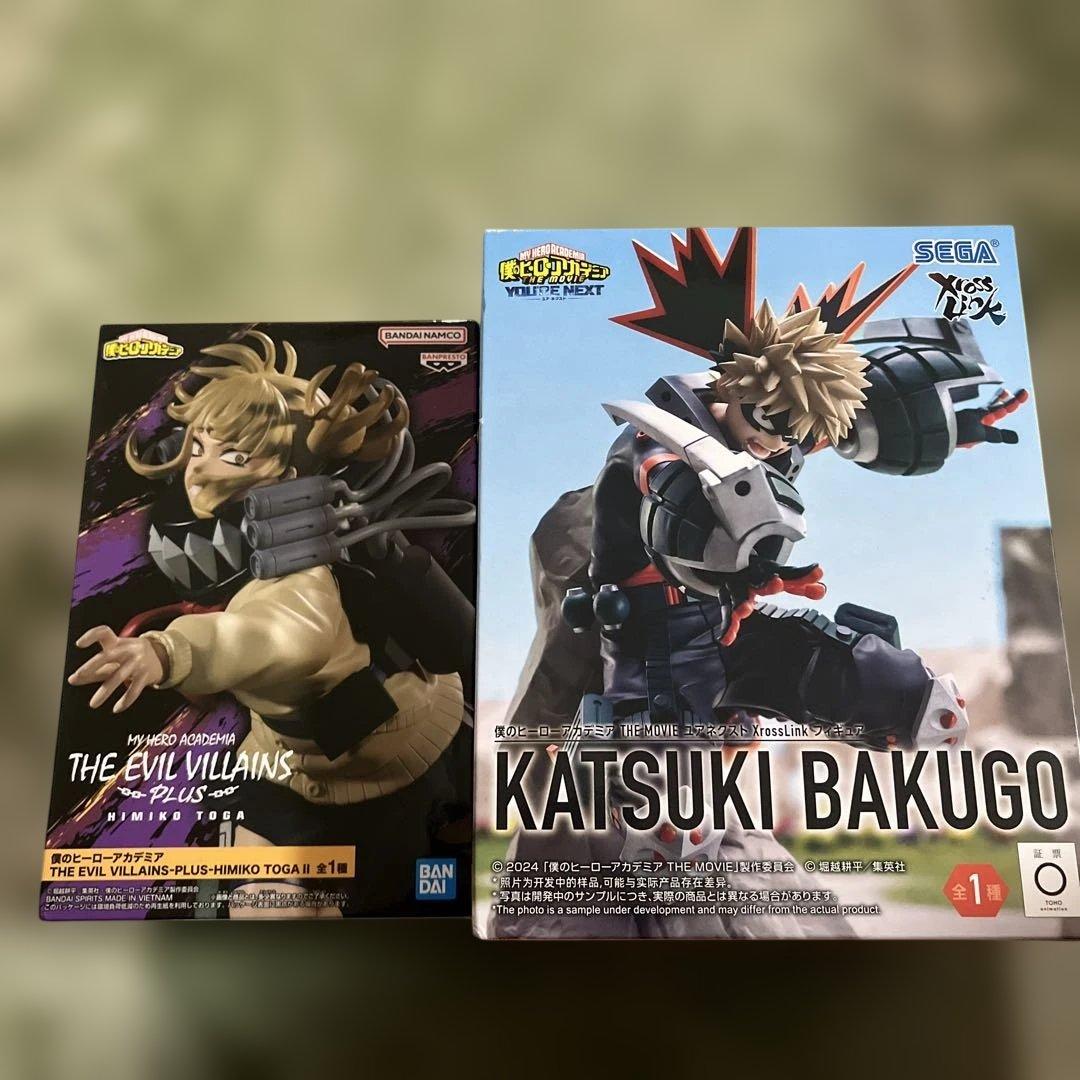 僕のヒーローアカデミア 爆轟勝己 トガヒミコプライズフィギュアセット