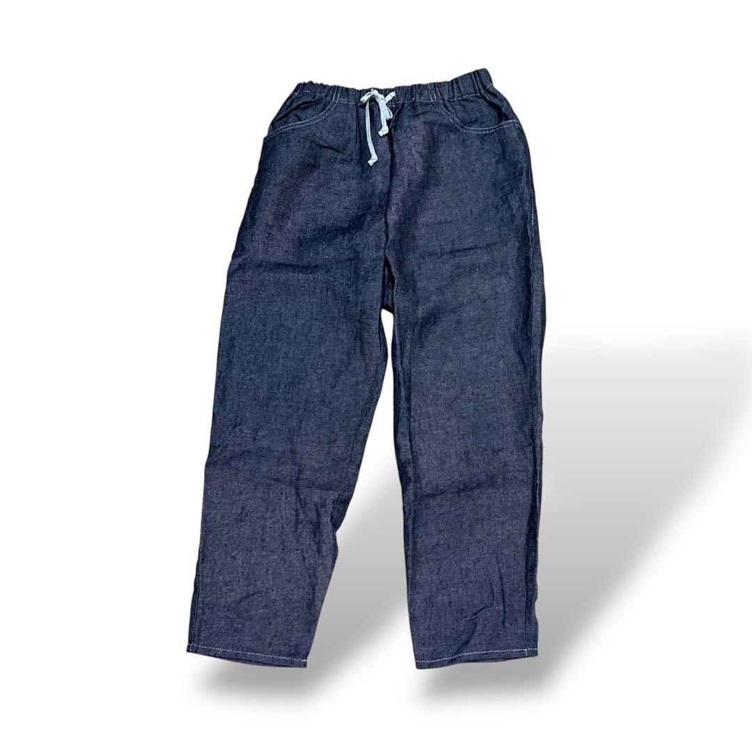 中川政七商店 リネンデニムパンツ - メルカリ