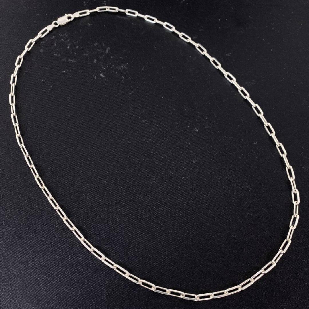 美品 NAVAJO シルバー 925 4mm 太角 チェーンネックレス 60cm - メルカリ